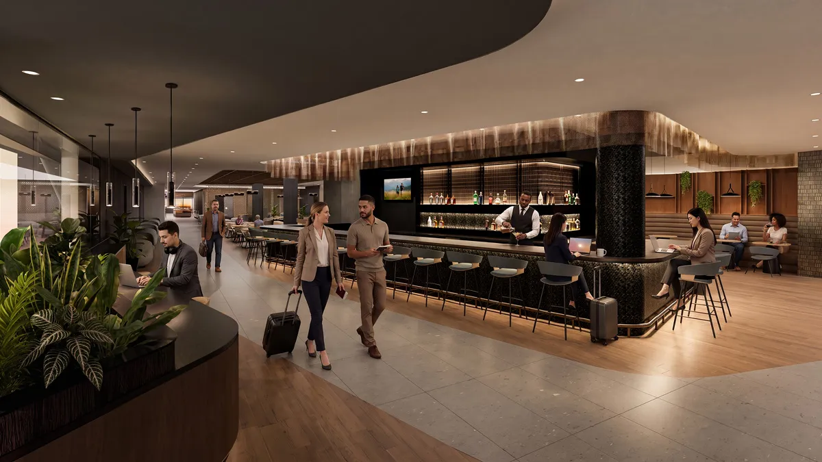 American Airlines Is Building One Of The World’s Biggest Lounges—40,000 Square Feet In Crowded Charlotte